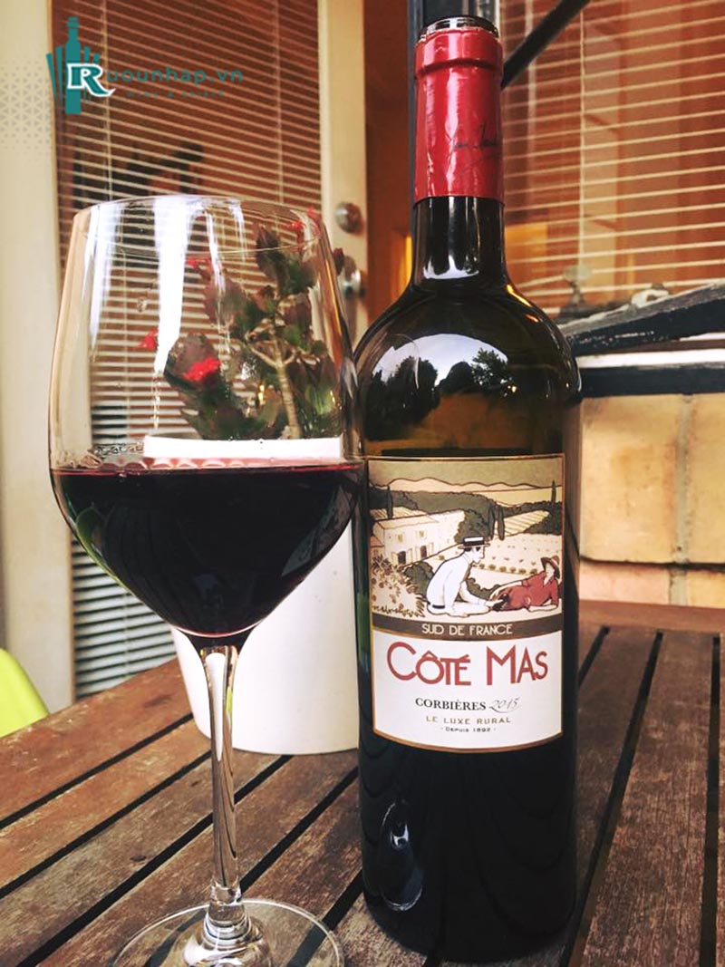 Rượu Vang Cote Mas Languedoc Rouge