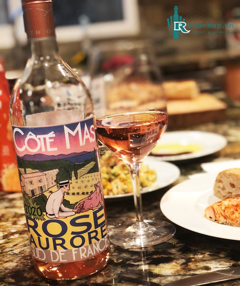 Rượu Vang Cote Mas Rose Aurore