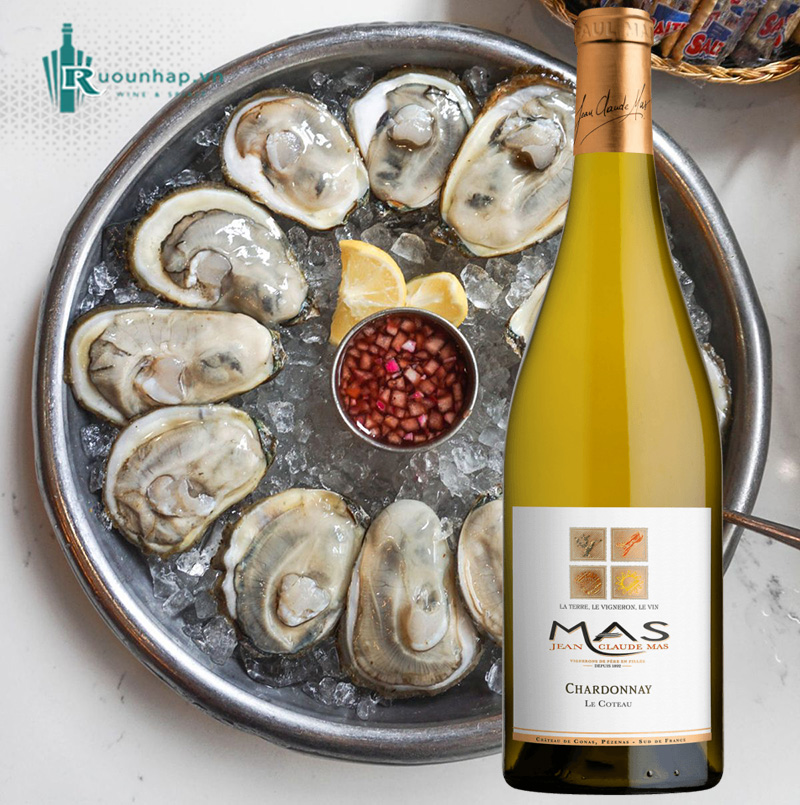 Rượu Vang Jean Claude Mas Chardonnay Les Coteau