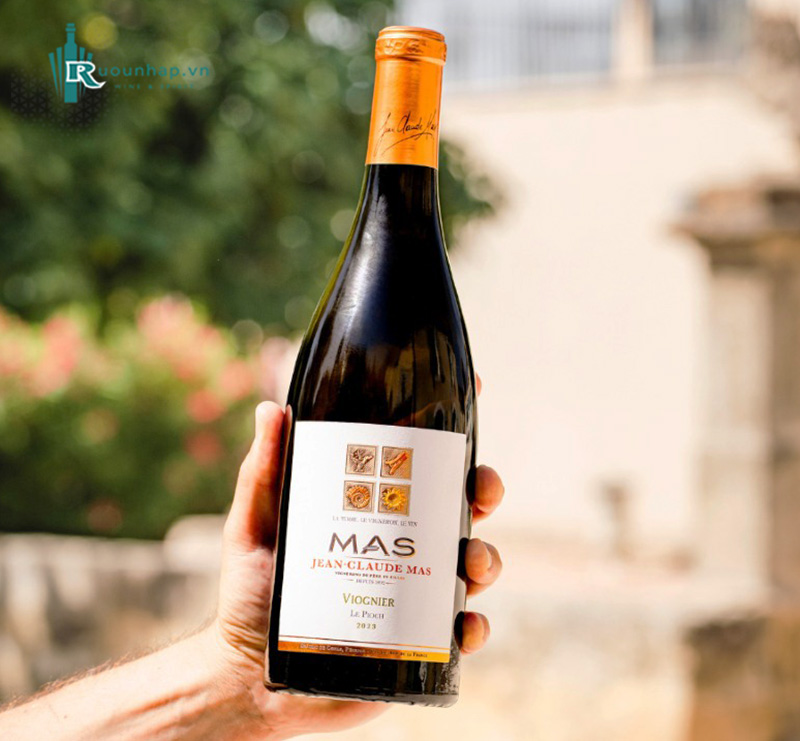Rượu Vang Jean Claude Mas Viognier Le Pioch