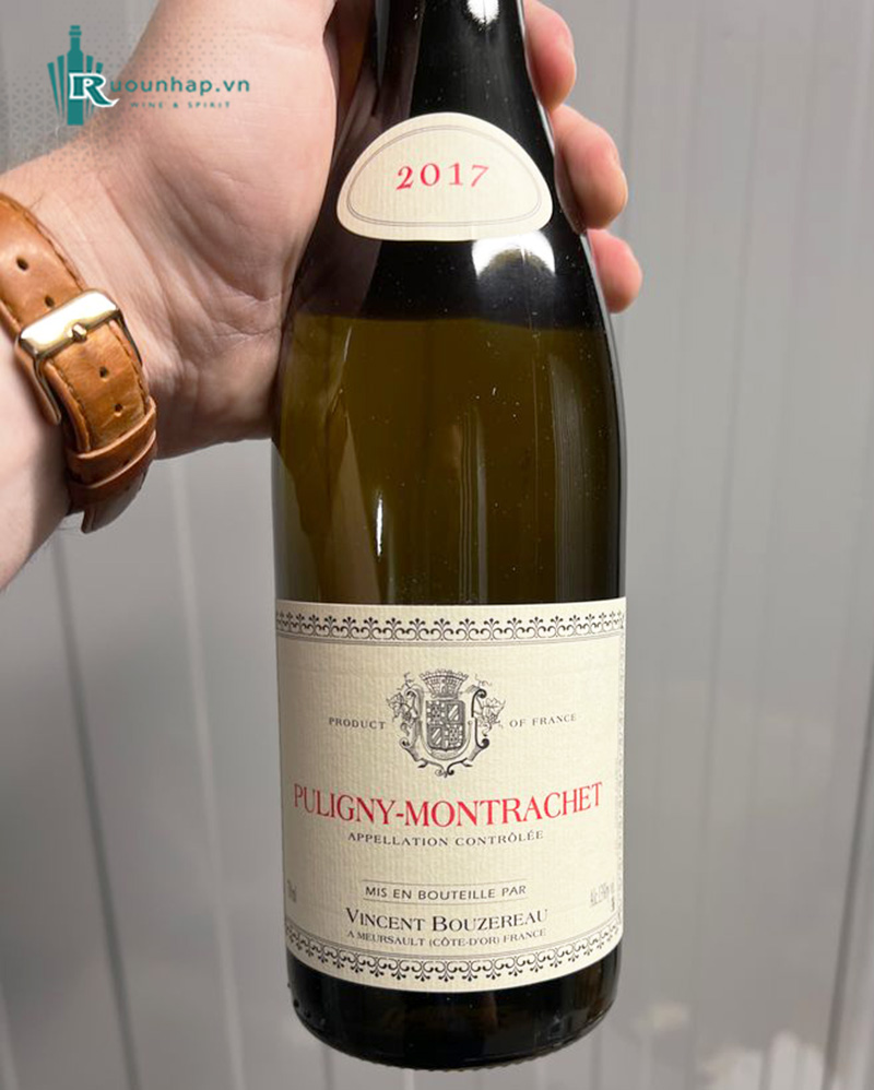 Rượu Vang Puligny Montrachet Vincent Bouzereau