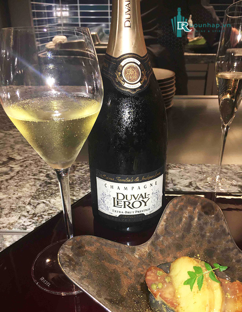 Rượu Vang Champagne Duval Leroy Extra Brut Prestige 1er Cru