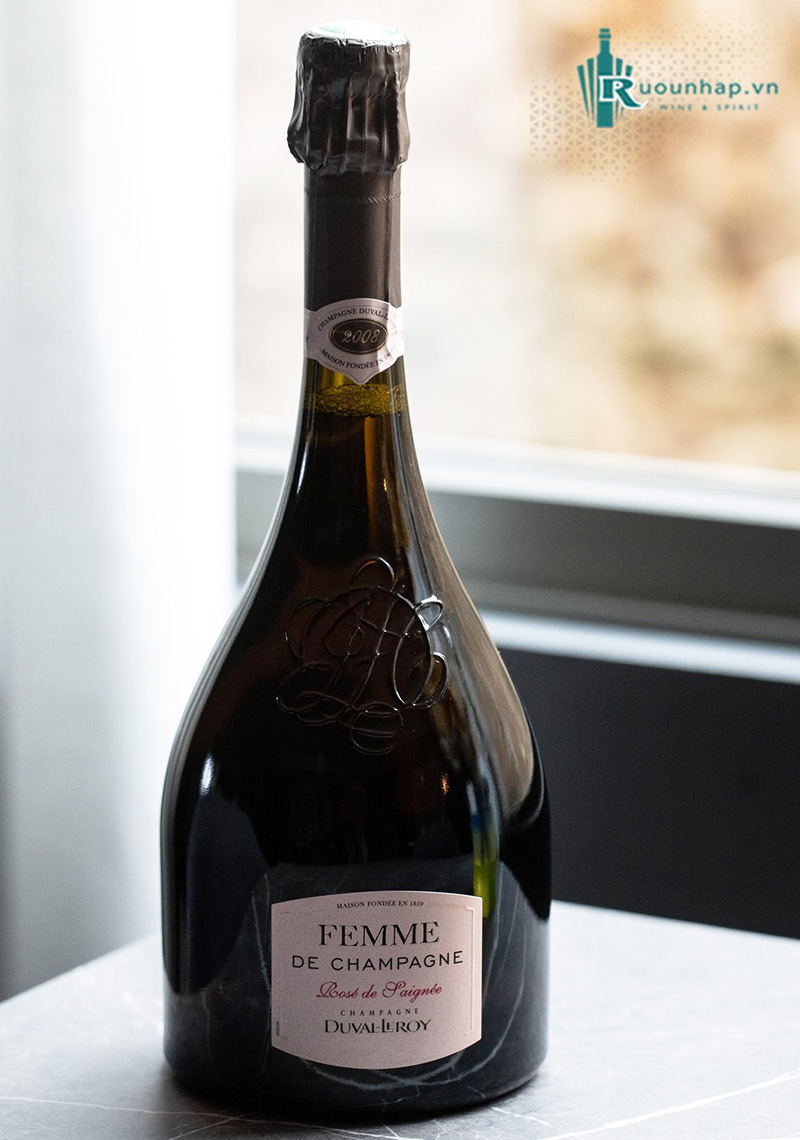 Rượu Champagne Duval Leroy Femme Rose De Saignee 2006