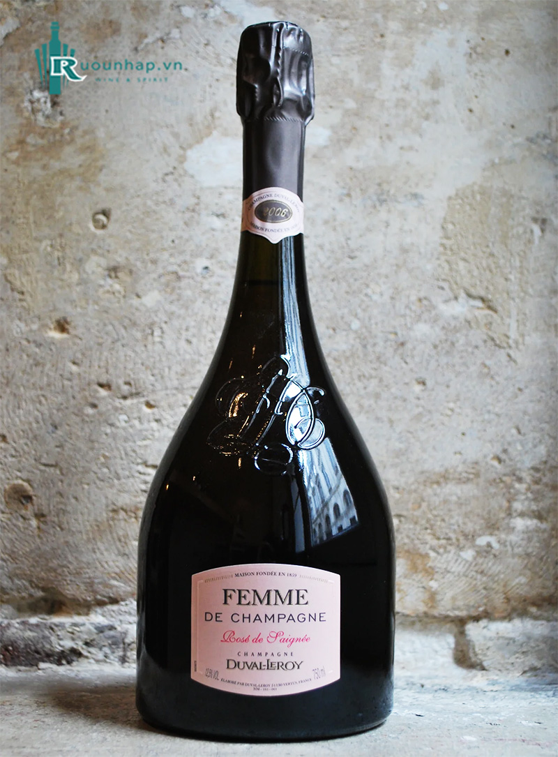 Rượu Champagne Duval Leroy Femme Rose De Saignee 2006