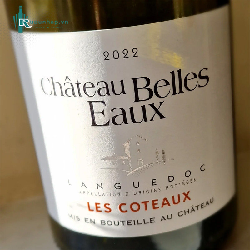 Rượu Vang Chateau Belles Eaux Languedoc Les Coteaux