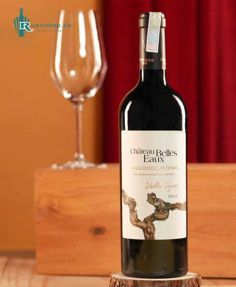 Rượu Vang Chateau Belles Eaux Languedoc Pezenas Vieilles Vignes