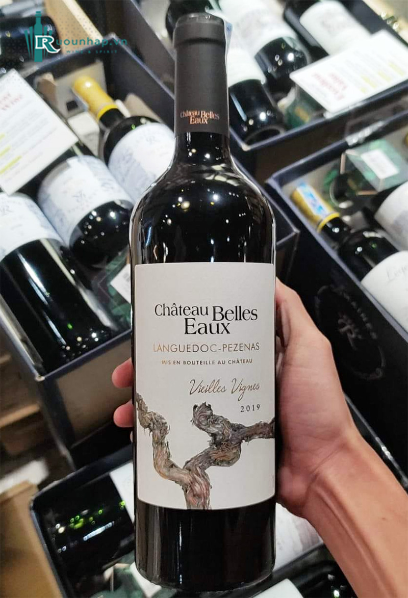 Rượu Vang Chateau Belles Eaux Languedoc Pezenas Vieilles Vignes