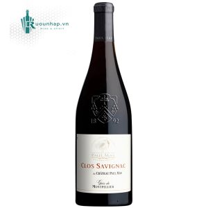 Rượu Vang Chateau Paul Mas Clos de Savignac Gres de Montpellier