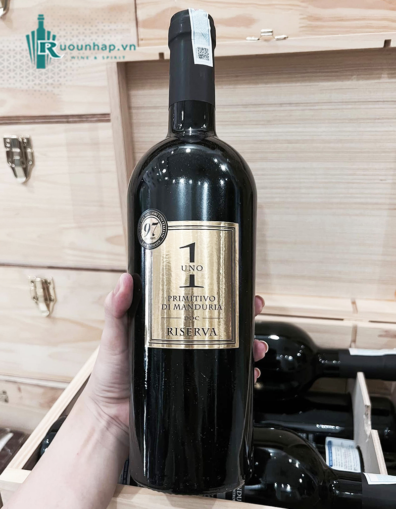 Rượu Vang 1 Uno Primitivo Di Manduria Riserva