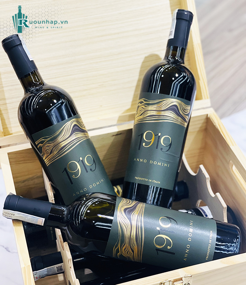 Rượu Vang Anno Domini Vino Liquoroso Rosso 1919