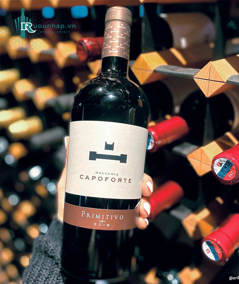 Rượu Vang Capoforte Primitivo