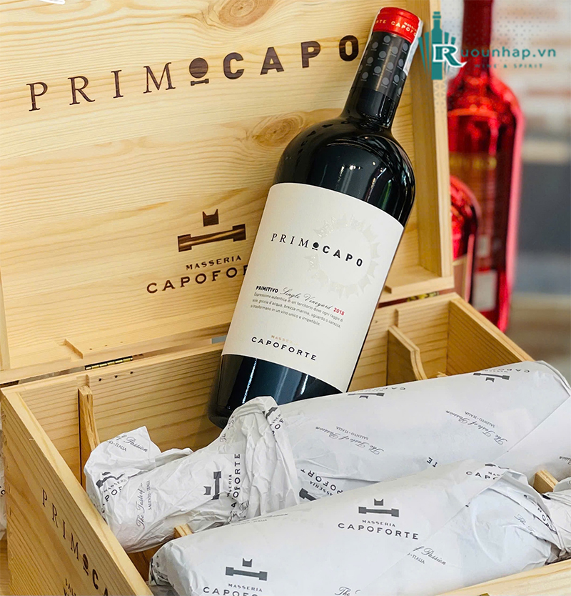 Rượu Vang Capoforte Primocapo