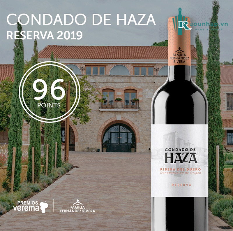 Rượu Vang Condado De Haza Reserva