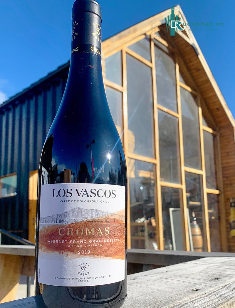 Rượu Vang Domaines Barons de Rothschild (Lafite) Los Vascos Cromas Cabernet Franc Gran Reserva