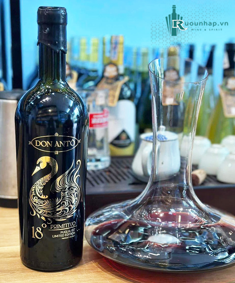 Rượu Vang Don Anto Primitivo Limited Edition 18%