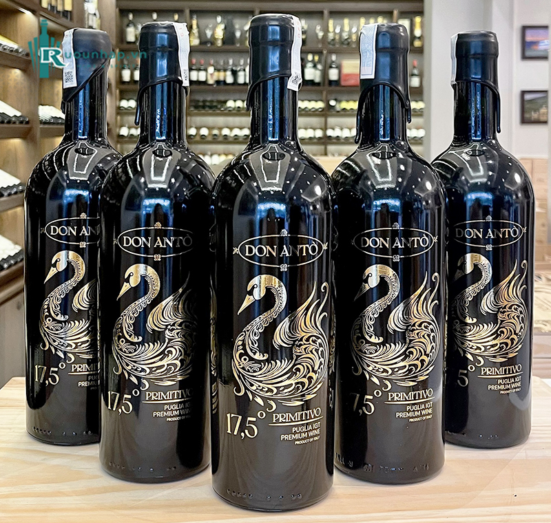 Rượu Vang Don Anto Primitivo Premium Wine 17.5%