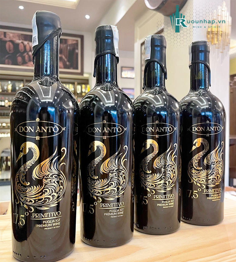 Rượu Vang Don Anto Primitivo Premium Wine 17.5%