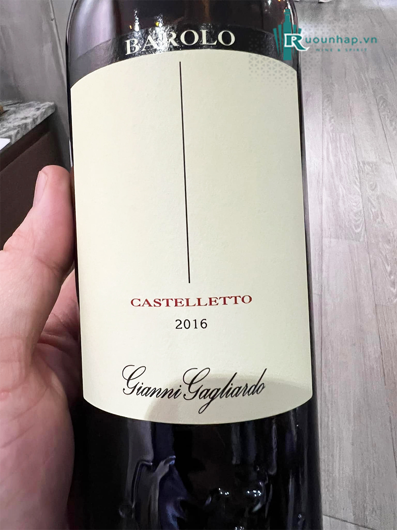 Rượu Vang Gianni Gagliardo Barolo Castelletto Serre