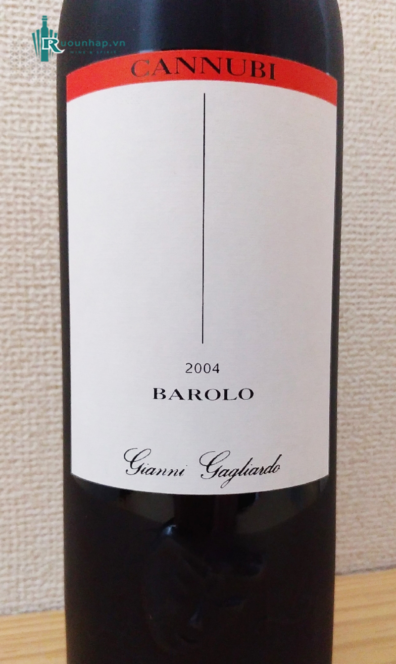 Rượu Vang Gianni Gagliardo Barolo Riserva Cannubi