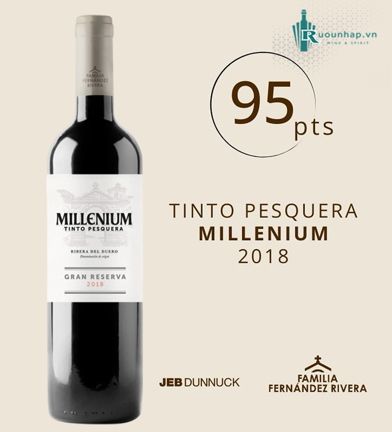 Rượu Vang Tinto Pesquera Millenium