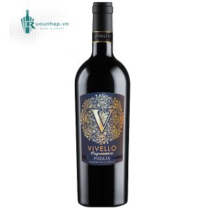 Rượu Vang Vivello Negroamaro Puglia