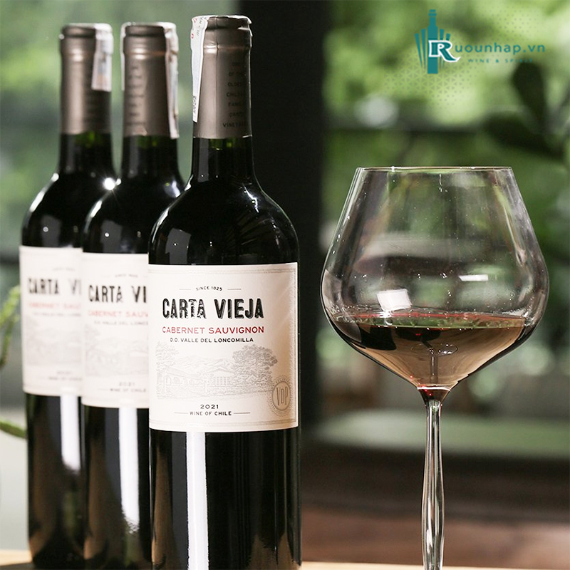Rượu Vang Carta Vieja Cabernet Sauvignon