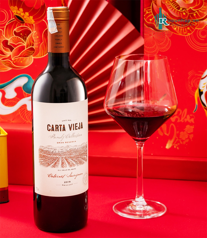Rượu Vang Carta Vieja Gran Reserva Cabernet Sauvignon