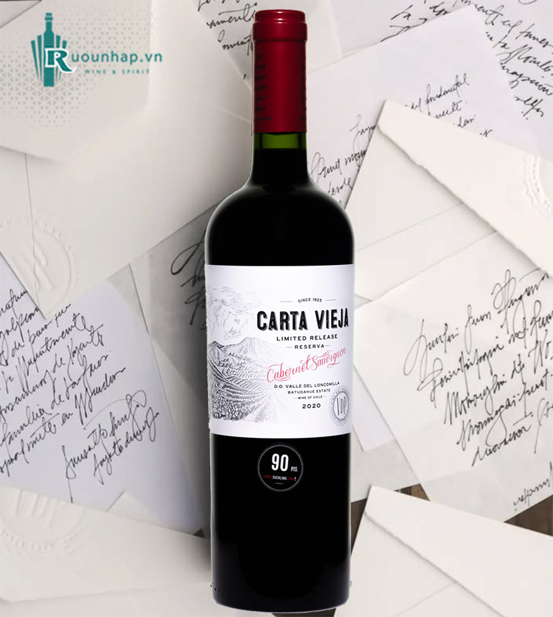 Rượu Vang Carta Vieja Reserva Cabernet Sauvignon