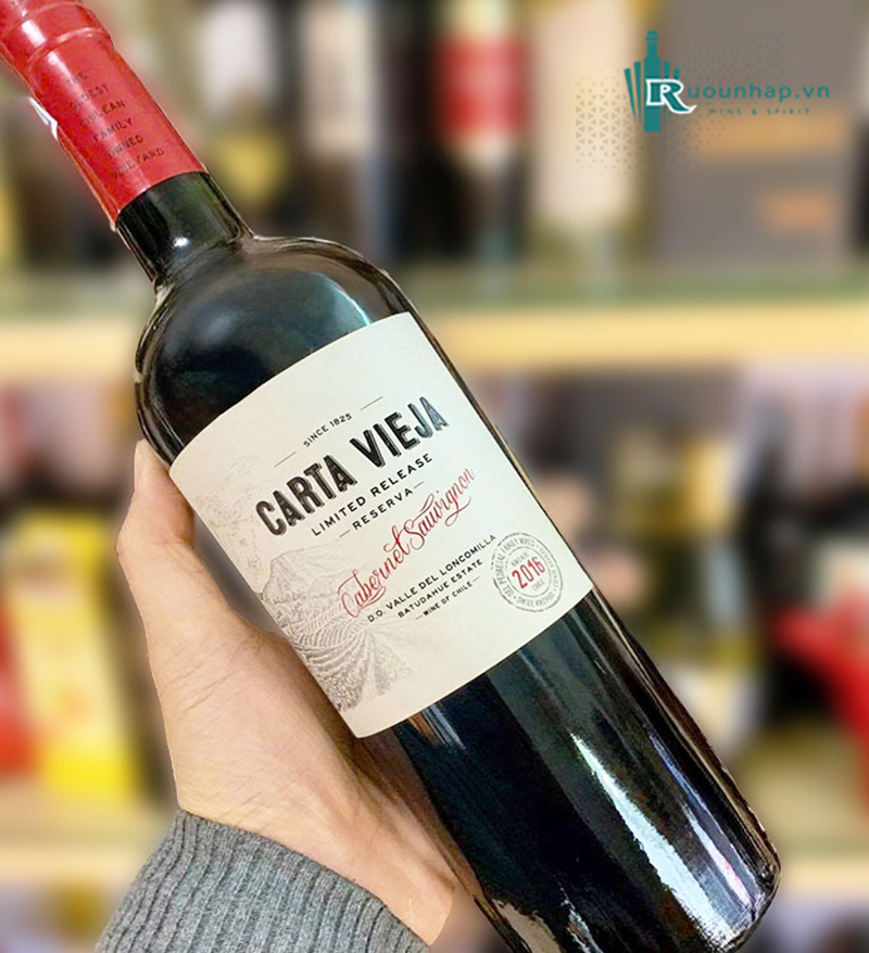 Rượu Vang Carta Vieja Reserva Cabernet Sauvignon