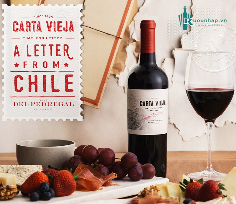 Rượu Vang Carta Vieja Reserva Cabernet Sauvignon