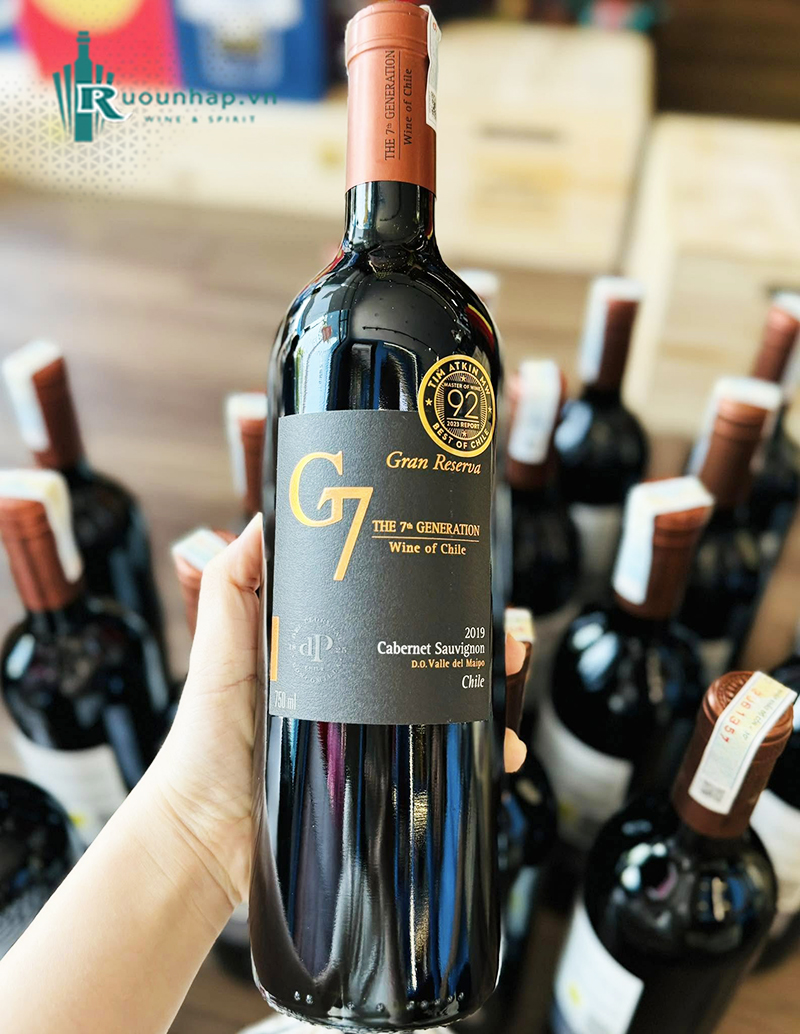 Rượu Vang G7 Gran Reserva Cabernet Sauvignon