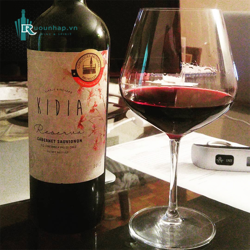 Rượu Vang Kidia Reserva Cabernet Sauvignon