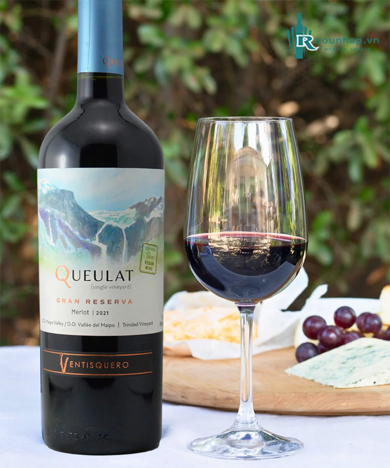 Rượu Vang Queulat Gran Reserva Merlot