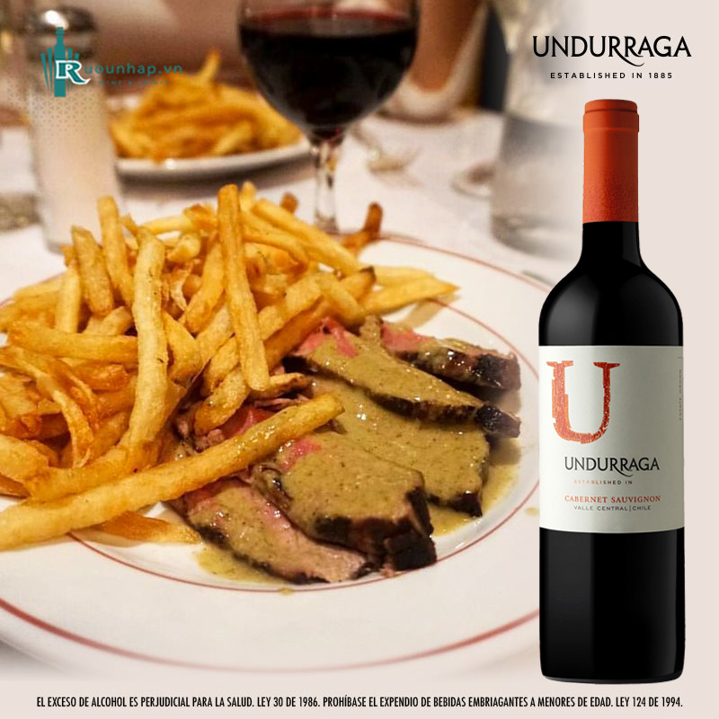 Rượu Vang Undurraga Varietales Cabernet Sauvignon