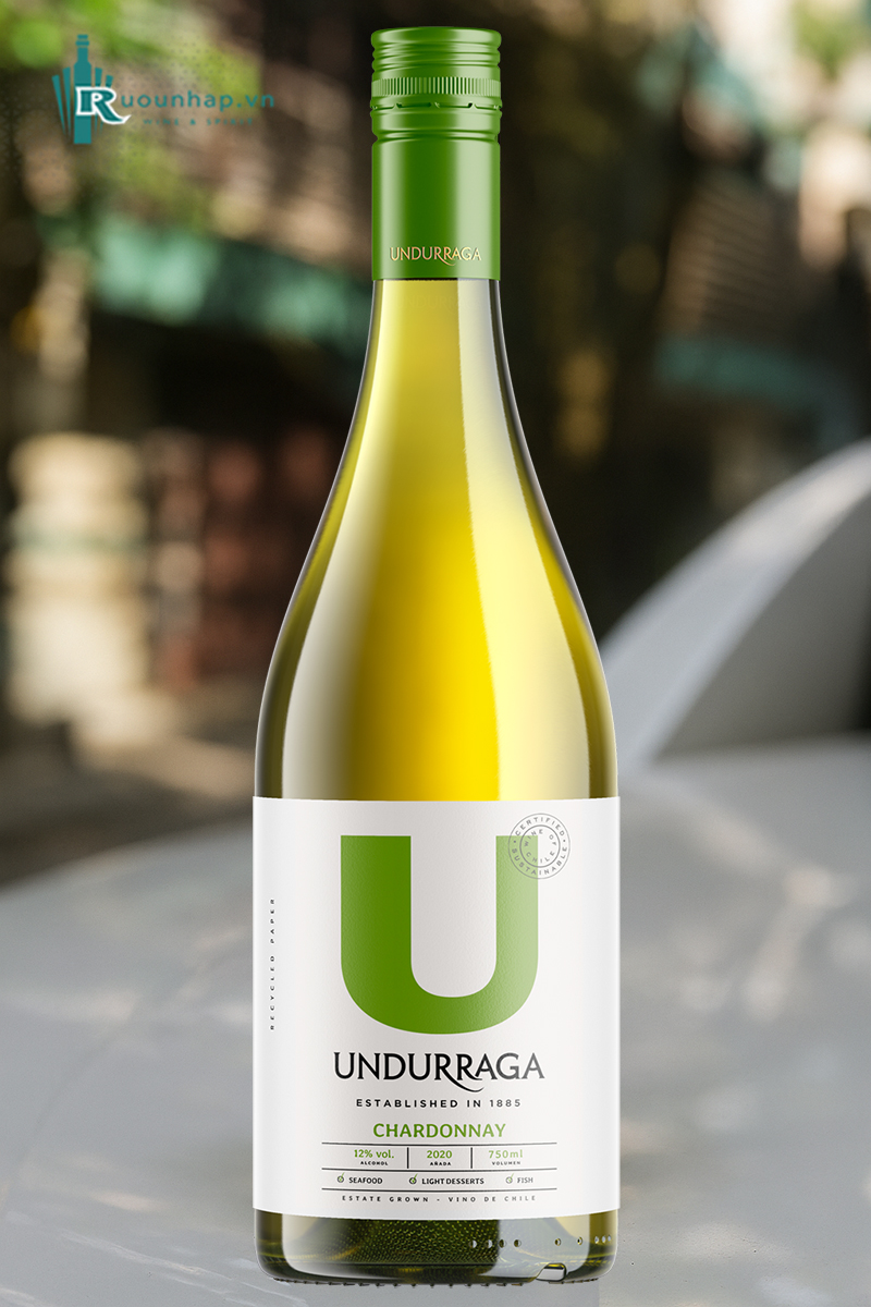 Rượu Vang Undurraga Varietales Chardonnay