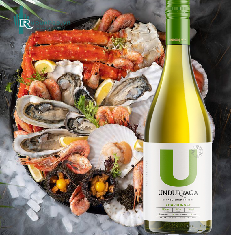 Rượu Vang Undurraga Varietales Chardonnay