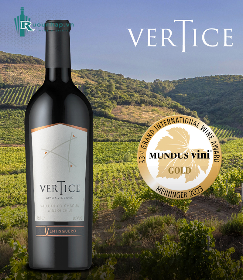 Rượu Vang Vertice Carmenere Syrah