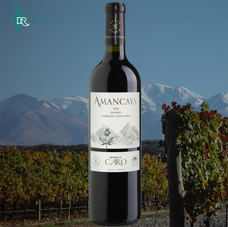 Rượu Vang Amancaya Reserva Malbec Cabernet Sauvignon