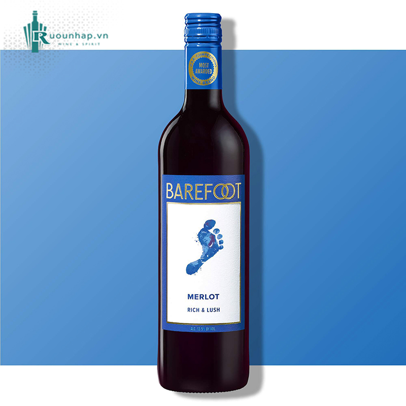 Rượu Vang Barefoot Varietal Merlot