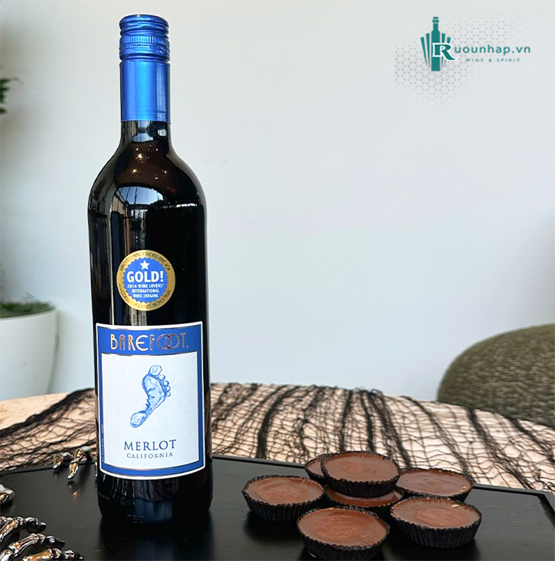 Rượu Vang Barefoot Varietal Merlot