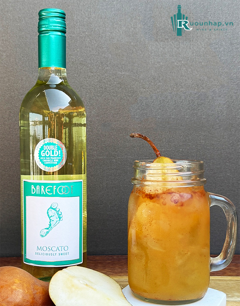 Rượu Vang Barefoot Varietal Moscato
