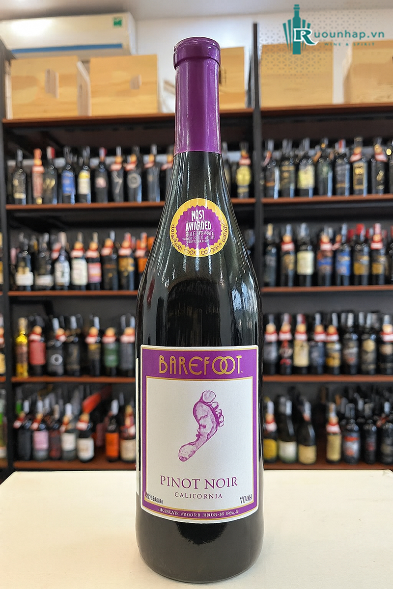 Rượu Vang Barefoot Varietal Pinot Noir