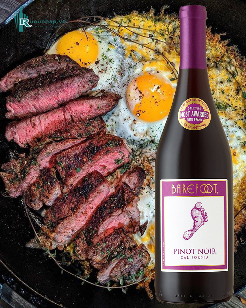 Rượu Vang Barefoot Varietal Pinot Noir