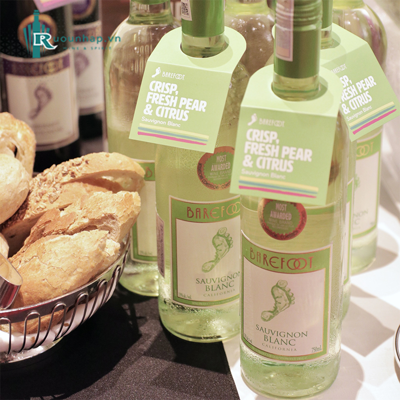 Rượu Vang Barefoot Varietal Sauvignon Blanc