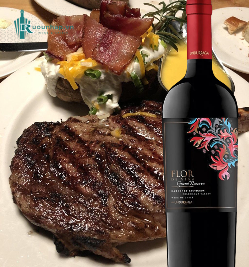 Rượu Vang Flor De Vina Grand Reserve Cabernet Sauvignon