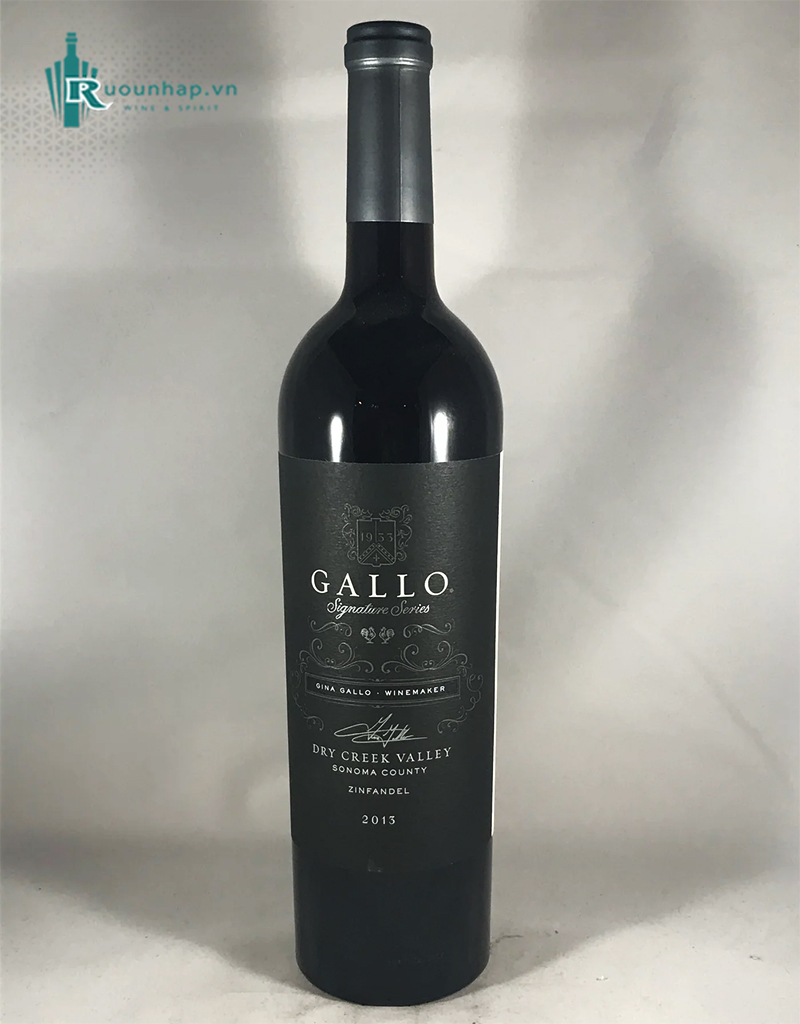 Rượu Vang Gallo Dry Creek Valley Signature Series Zinfandel