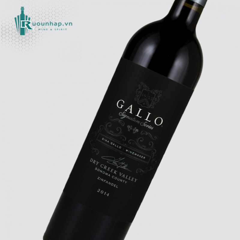 Rượu Vang Gallo Dry Creek Valley Signature Series Zinfandel