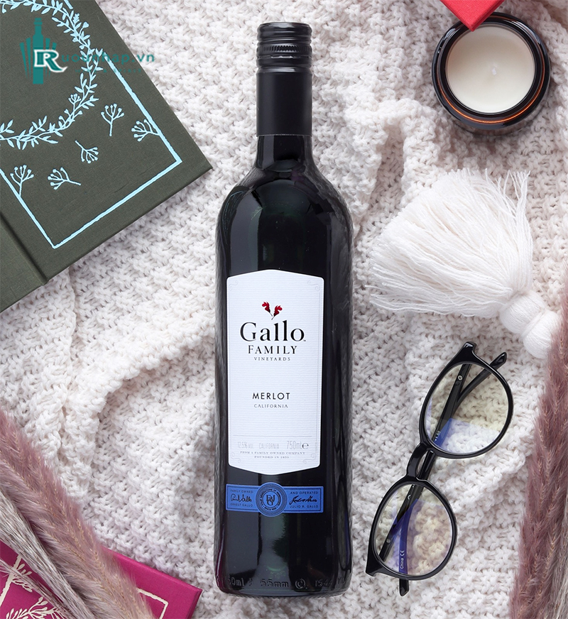 Rượu Vang Gallo Family Vineyards Varietal Merlot