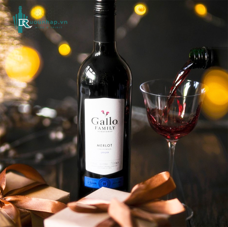 Rượu Vang Gallo Family Vineyards Varietal Merlot