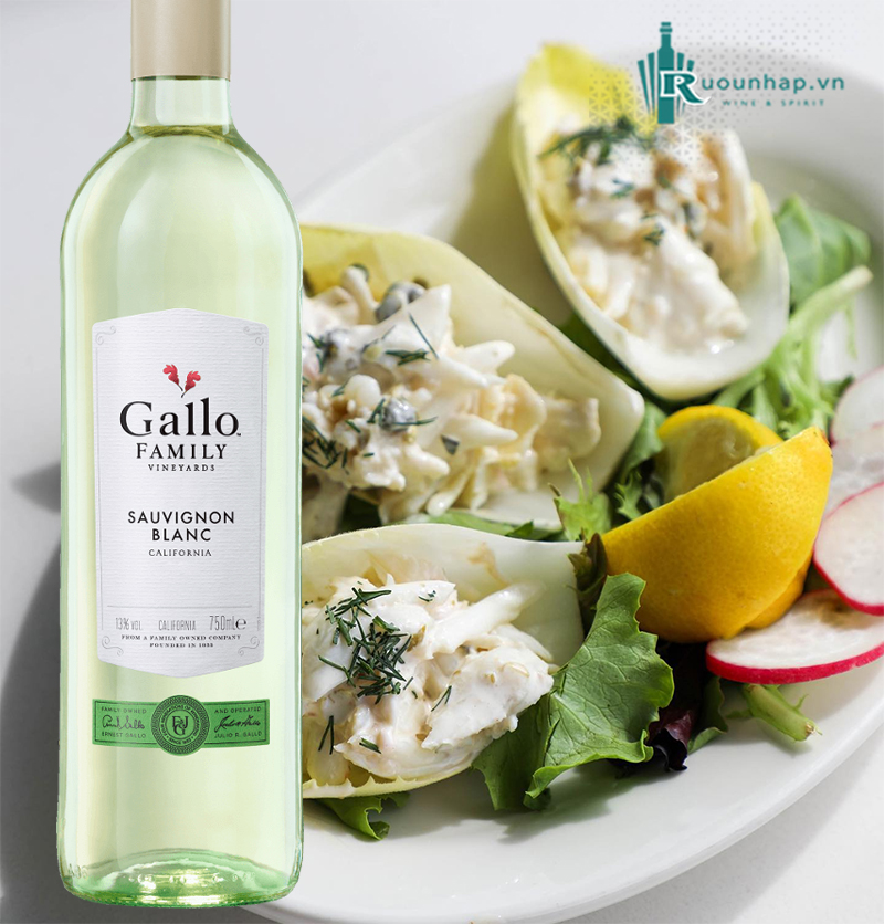 Rượu Vang Gallo Family Vineyards Varietal Sauvignon Blanc
